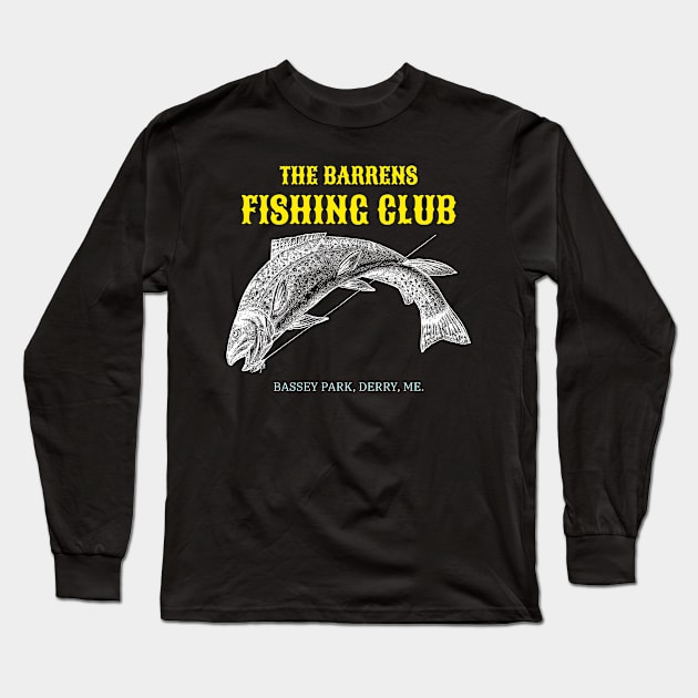 The Barrens Fishing Club Long Sleeve T-Shirt by MangoJonesLife